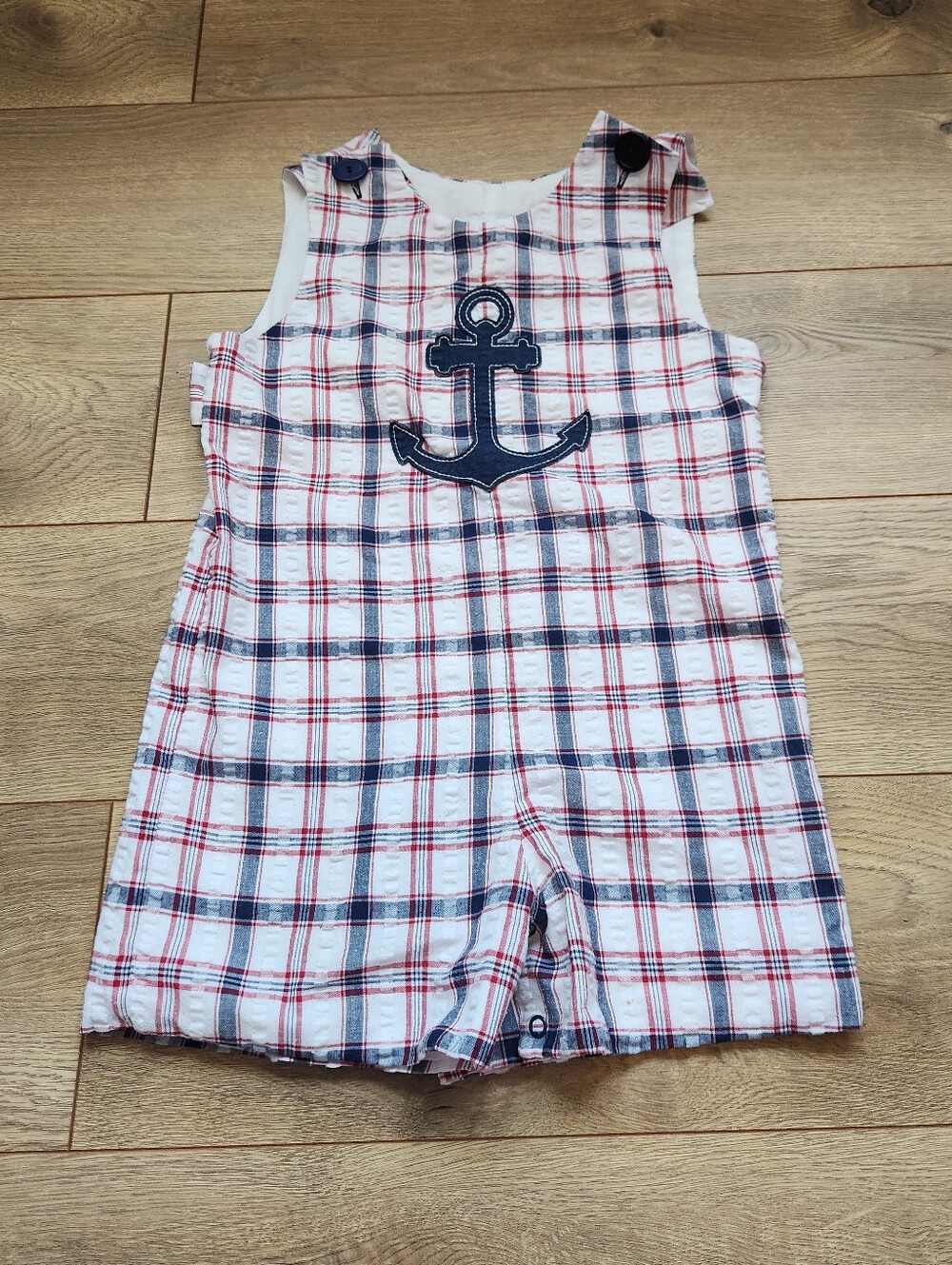 Size 4 Boys Kelly Kids Boys Nautical Romper